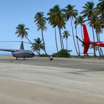 Helikopterem Salto de La Janda